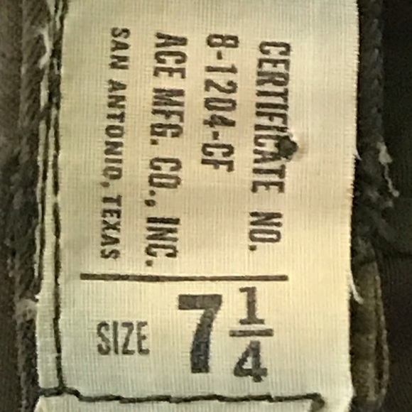 Ace Manufacturing U.S. Army 7-1/4 Major Ranked Green Cap - Picture 3 of 13